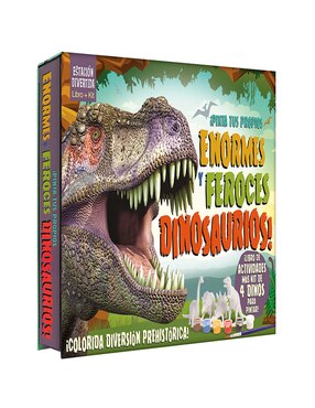 Pinta Tus Propios Y Feroces Dinosaurios