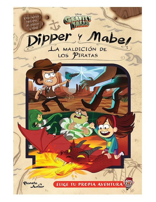 Dipper y Mabel la maldición de los Piratas Planeta Infantil