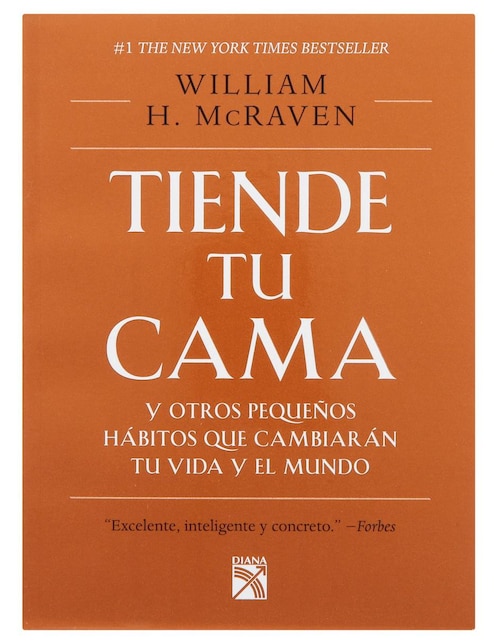 Imagen de producto Libro Tiende tu Cama y Otros Pequeños Hábitos que Cambiarán tu Vida y el Mundo de William H. McRaven