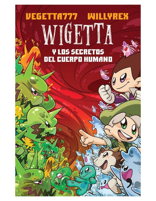 Libro Wigetta y los secretos del cuerpo humano de Vegetta777