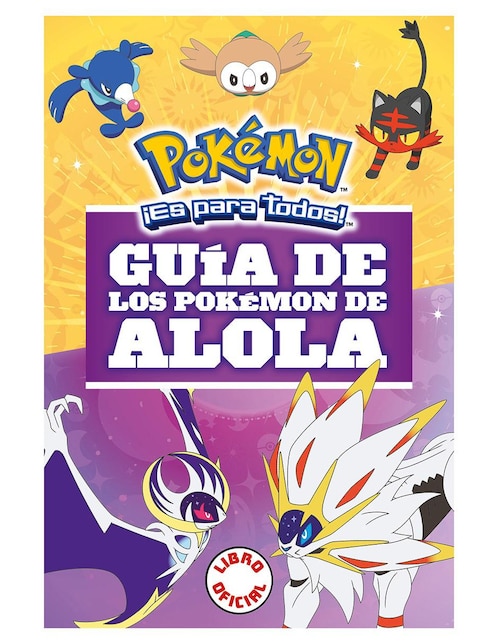 Libro Guía de los Pokémon de Alola de Pokemon