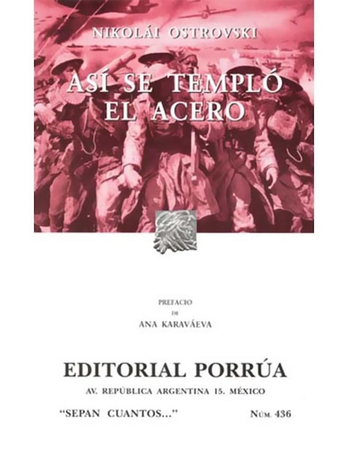 Imagen de producto Libro Así Se Templó El Acero