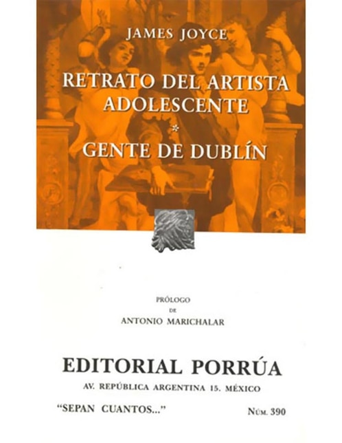 Imagen de producto Libro El Retrato Del Artista Adolescente Sc390