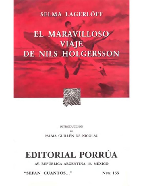 Libro Maravilloso Viaje de Nils Holgersson