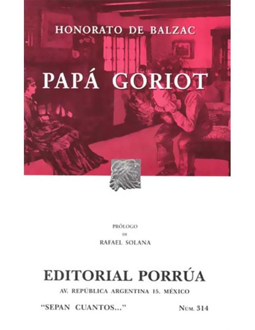 Imagen de producto Libro Papá Goriot