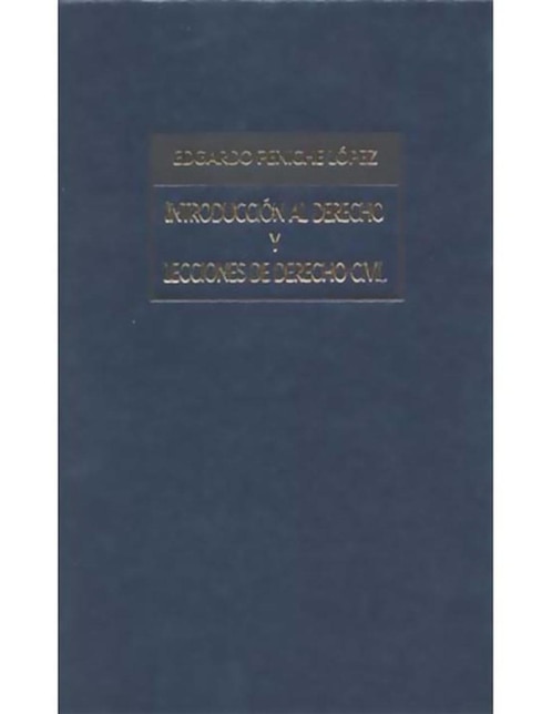 Libro Introducción al Derecho y Lecciones de Derecho Civil