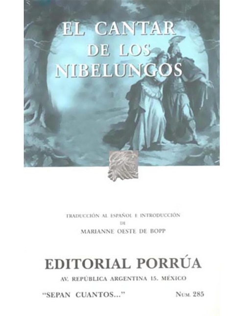 Imagen de producto Libro El Cantar de Los Nibelungos
