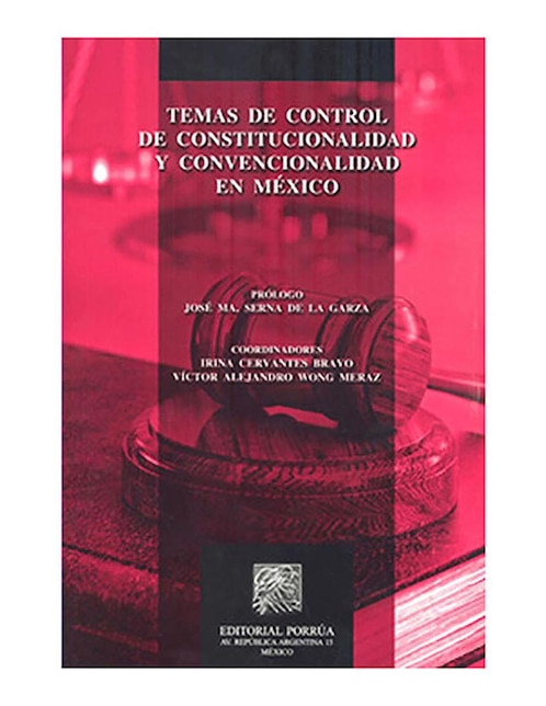 Imagen de producto Libro Temas de Control de Constitucionalidad y Convencionalidad