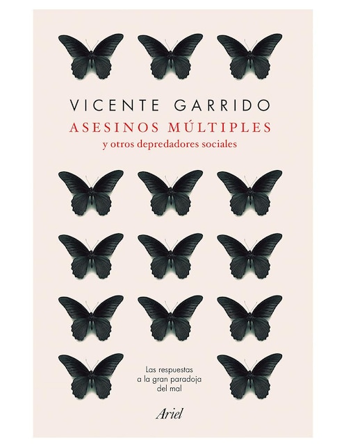 Imagen de producto Libro Asesinos Múltiples y Otros Depredadores Sociales de Genovés Garrido Vicente