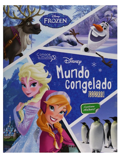 Imagen de producto Libro Disney mundo congelado ¡bbbrrr!