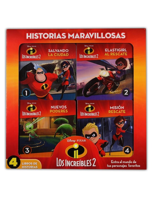 Imagen de producto Los Increíbles 2 Historias Maravillosas