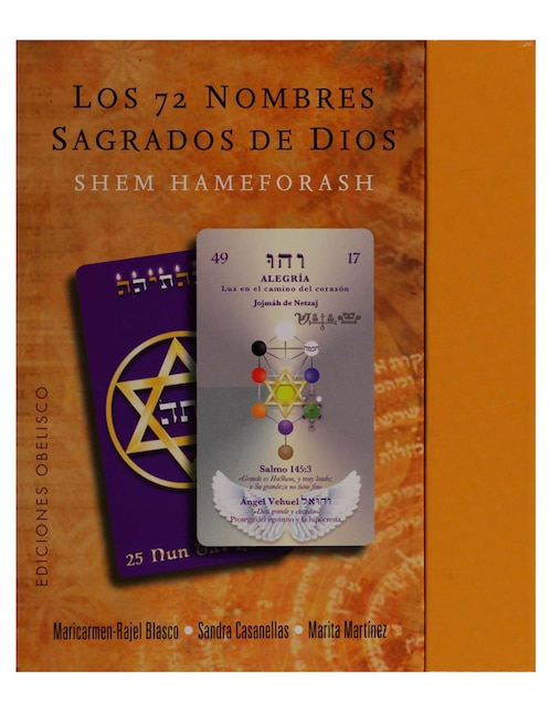 Imagen de producto Los 72 Nombres Sagrados De Dios Libro + Cartas