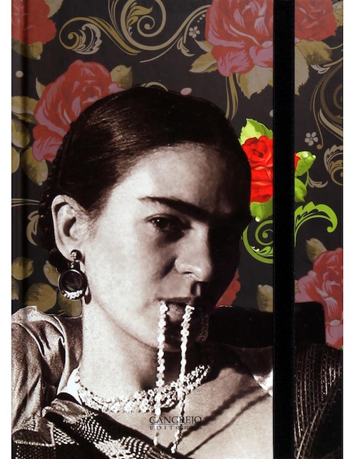 Imagen de producto Libro Diario Frida Kahlo Rosas