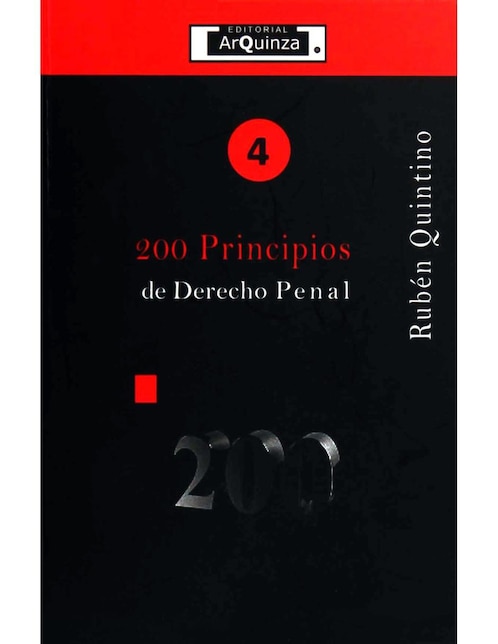 Imagen de producto 200 Principios de Derecho Penal