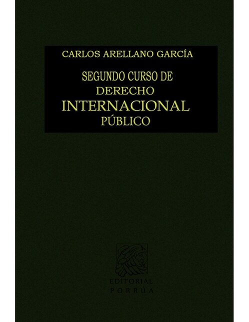 Imagen de producto Segundo Curso de Derecho Internacional Público