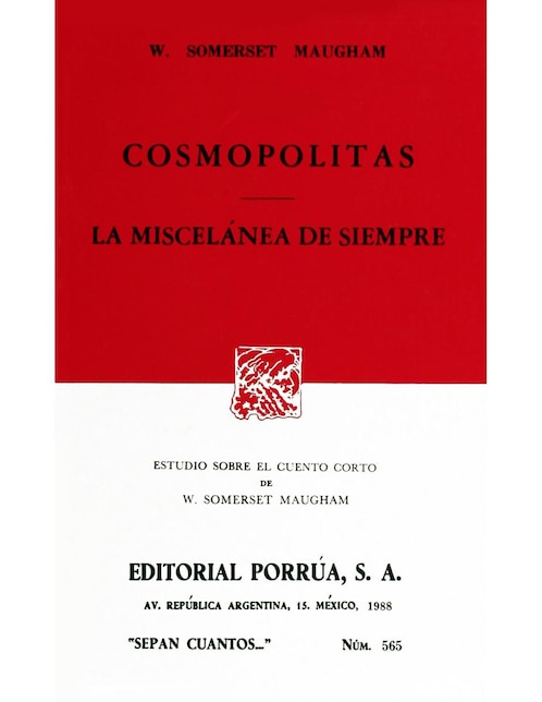 Imagen de producto Cosmopolitas - La Miscelánea de Siempre