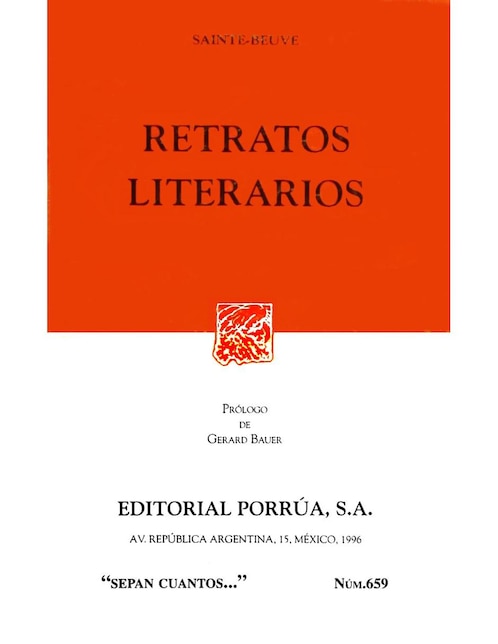 Imagen de producto Retratos Literarios