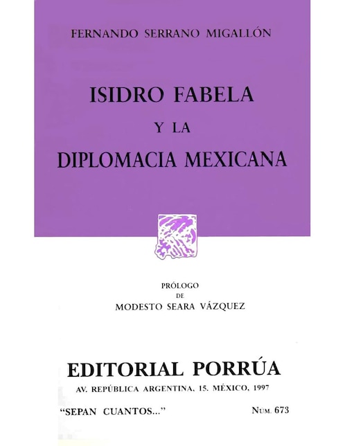 Imagen de producto Isidro Fabela y La Diplomacia Mexicana