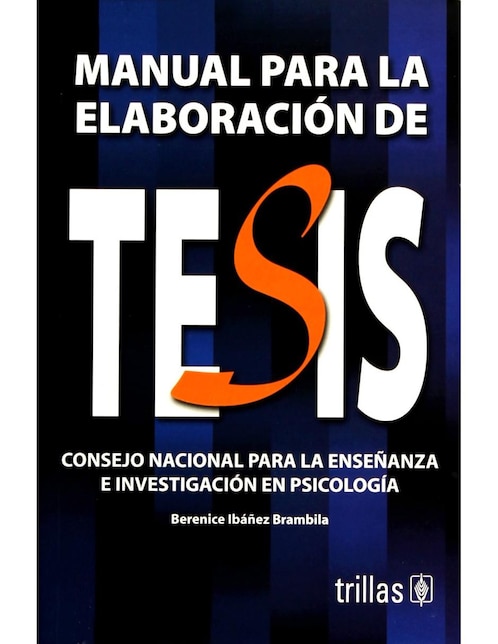 Imagen de producto Manual para la Elaboración de Tesis