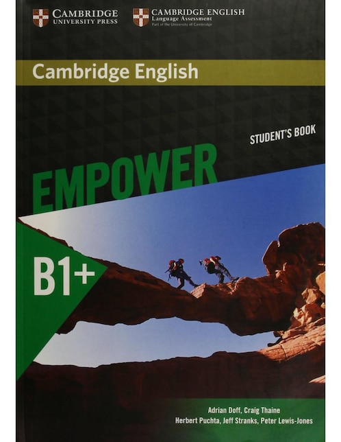 Imagen de producto Cambridge English Empower Intermediate Student's Book B1+