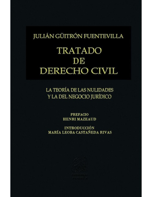 Tratado De Derecho Civil Tomo IV