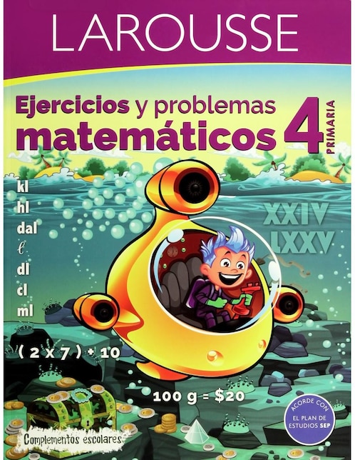 Ejercicios Y Problemas Matemáticos 4 Primaria