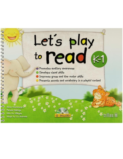 Imagen de producto Revista Lets Play To Read K1 Con C/2 Cds