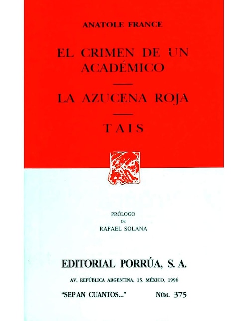 Imagen de producto Revista El Crimen De Un Academico