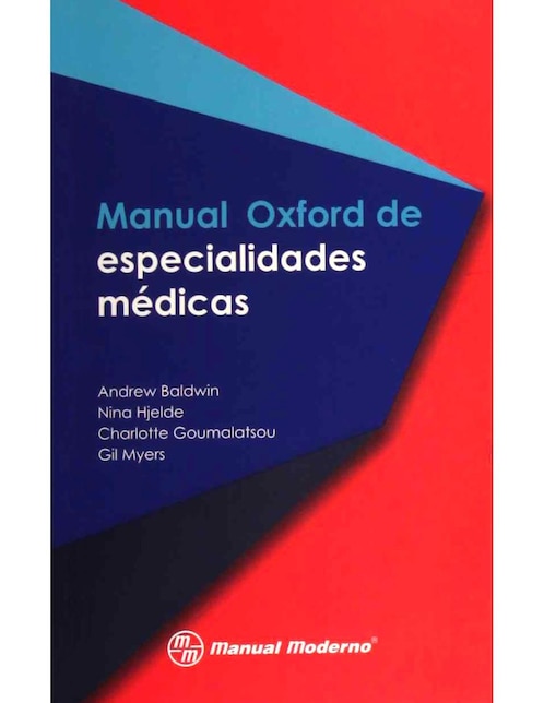 Revista Manual Oxford De Especialidades Médicas