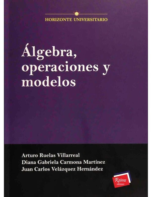 Álgebra, Operaciones y Modelos