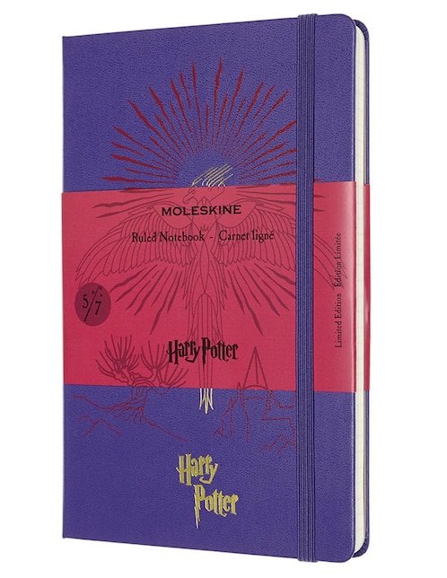 Libreta Moleskine Harry Potter grande morada