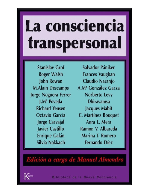 Imagen de producto Libro La consciencia transpersonal
