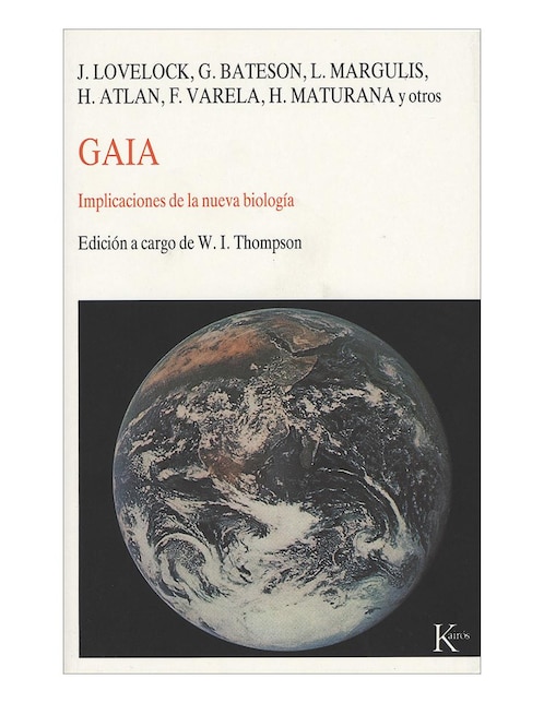 Imagen de producto Libro Gaia. Implicaciones de la nueva biologia