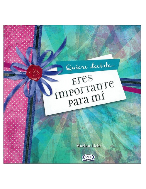 Libro Eres importante para mi n.v.