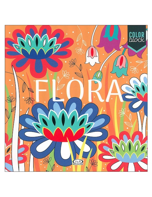 Imagen de producto Libro Flora, color block