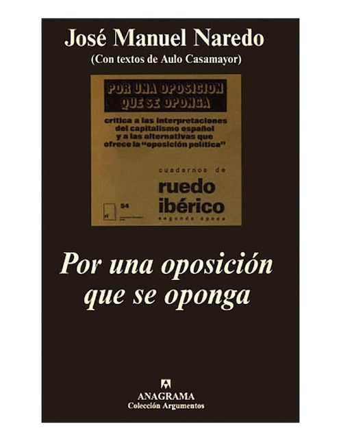 Imagen de producto Libro Por una oposición que se oponga