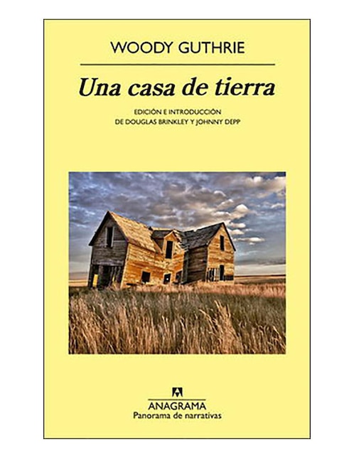 Imagen de producto Libro Una casa de tierra de Woody Guthrie