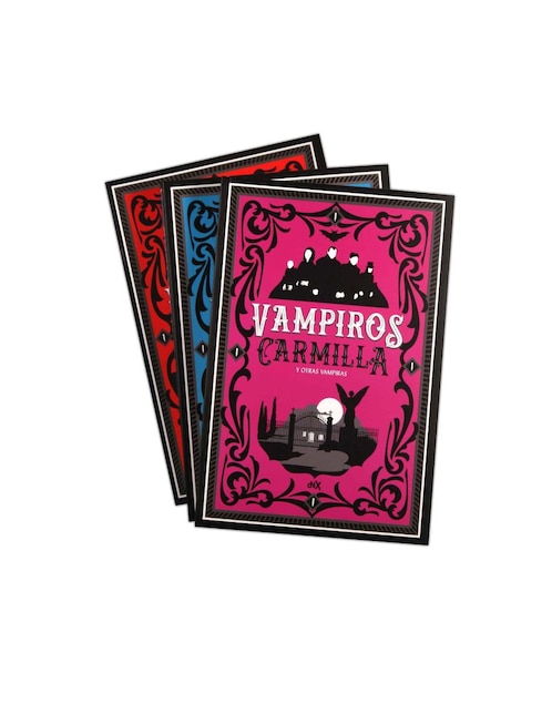 Imagen de producto Libro Vampiros: Drácula Y Otros Relatos Sangrientos Estuche C/3 Volúmenes