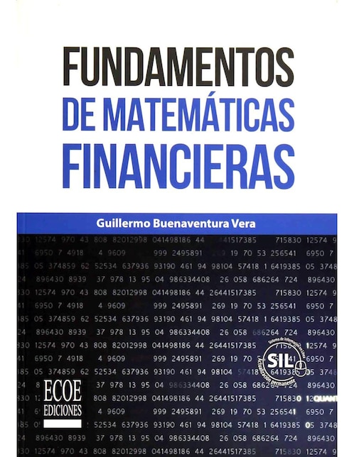 Imagen de producto Libro Fundamentos De Matemáticas Financieras