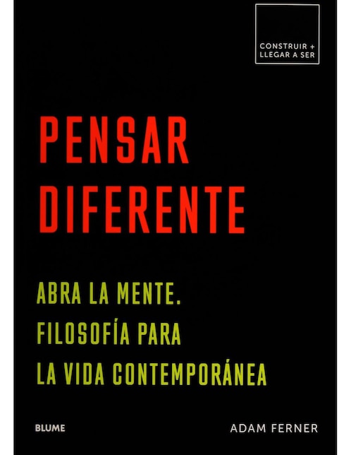 Imagen de producto Libro Pensar Diferente