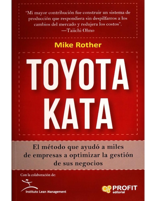 Imagen de producto Libro Toyota Kata