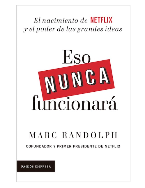 Libro Eso Nunca funcionará de Randolph Marc