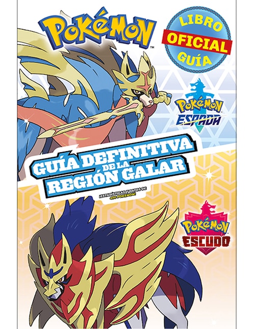 Libro Pokemon Guía de la Región Galar de Varios Autores