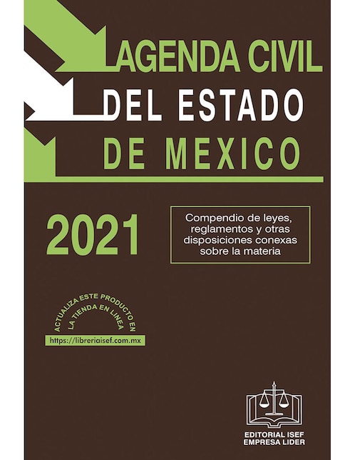 Imagen de producto Agenda civil del Estado de México 2021
