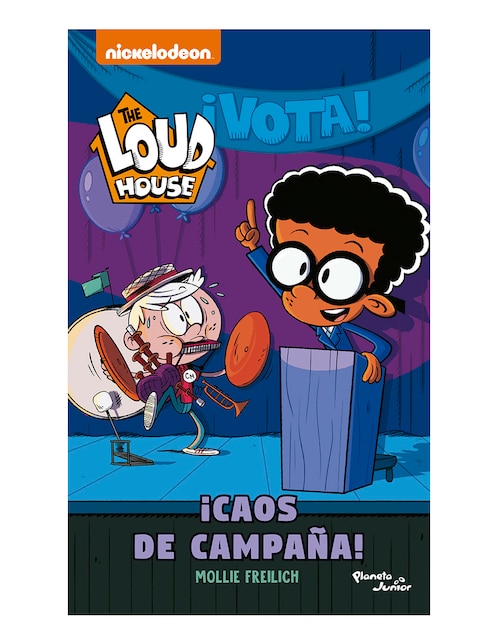 Libro The Loud House: Caos De La Campaña de Nickelodeon 1