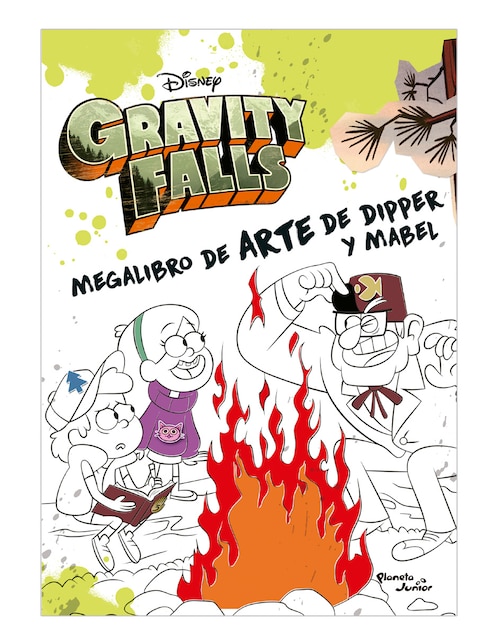 Libro Gravity Falls: Mega de Arte de Dipper y Mabel de Disney de Disney 1