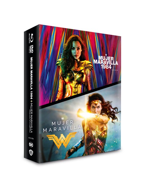 Paquete Mujer Maravilla 1 y 2 Blu-ray