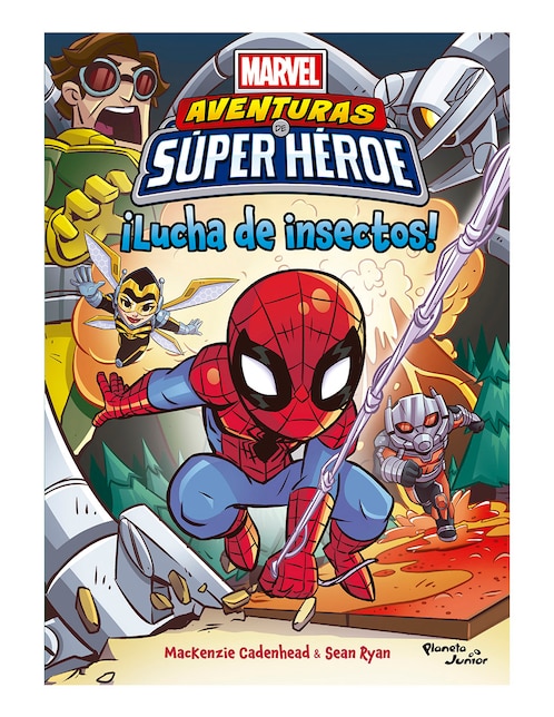 Libro Marvel Aventuras Súper Héroe ¡Lucha de insectos! de Marvel