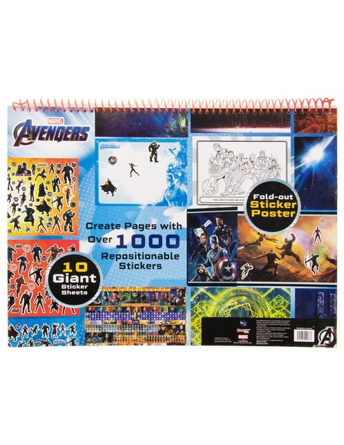 Marvel Avengers Giant Sticker Activity Pad