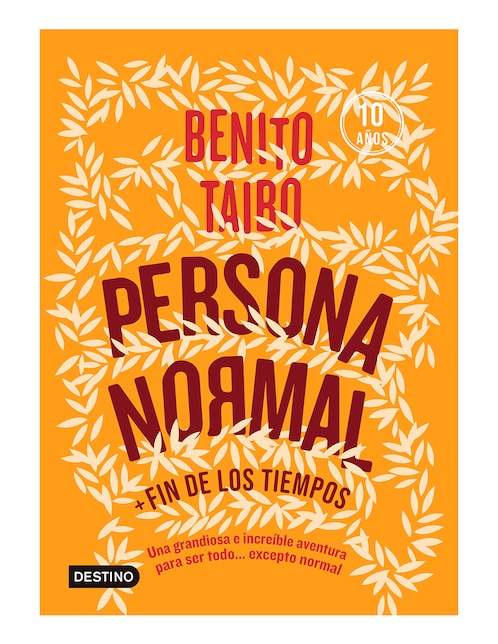 Libro Persona Normal de Taibo Benito de Taibo Benito